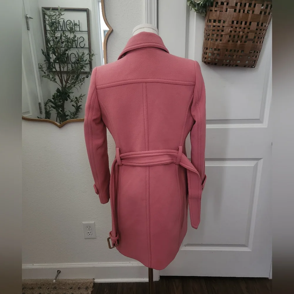 Double Cloth By J. CREW Pink Coat - Picture 3 of 7